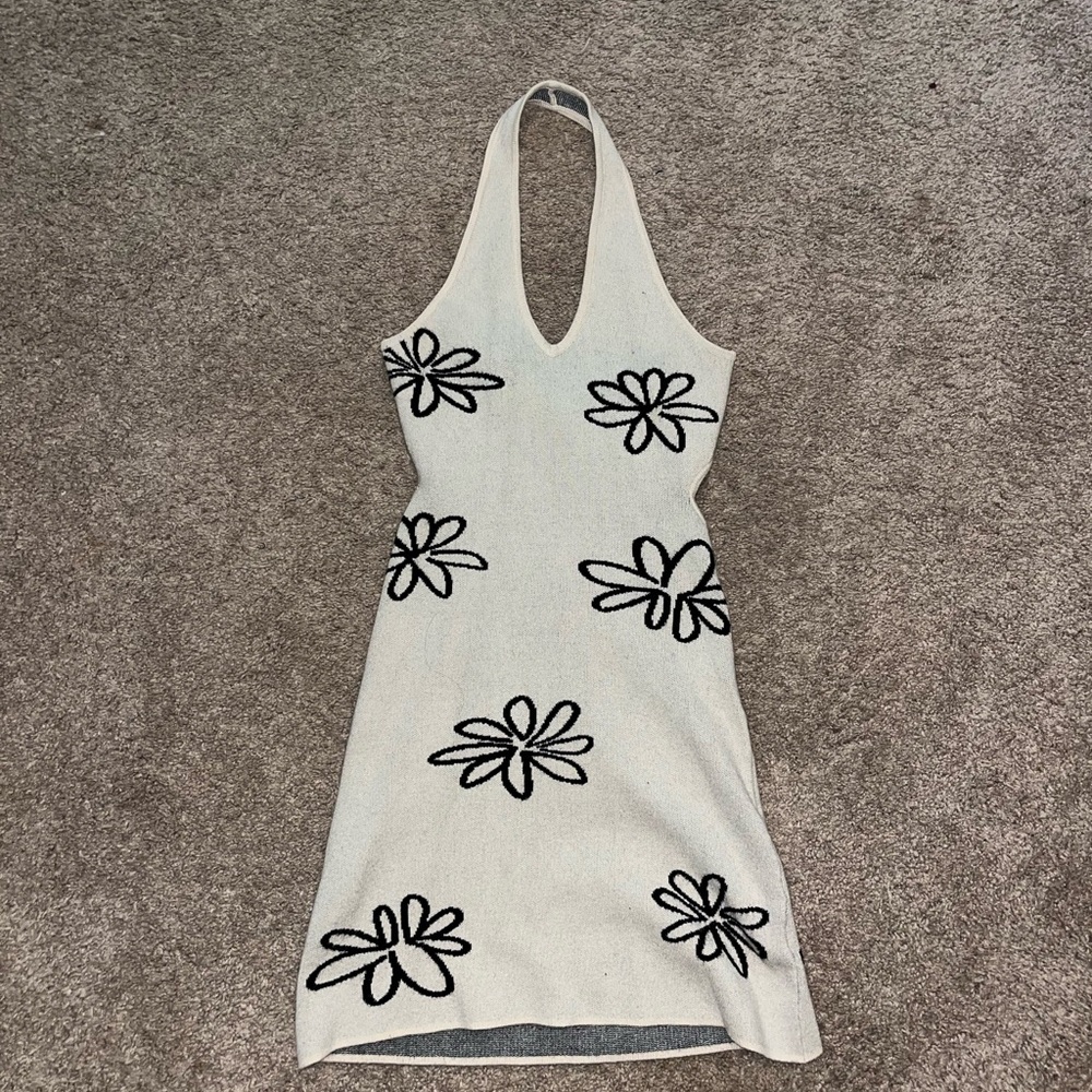 Urban outfitters, cream colored, size small, worn once dress